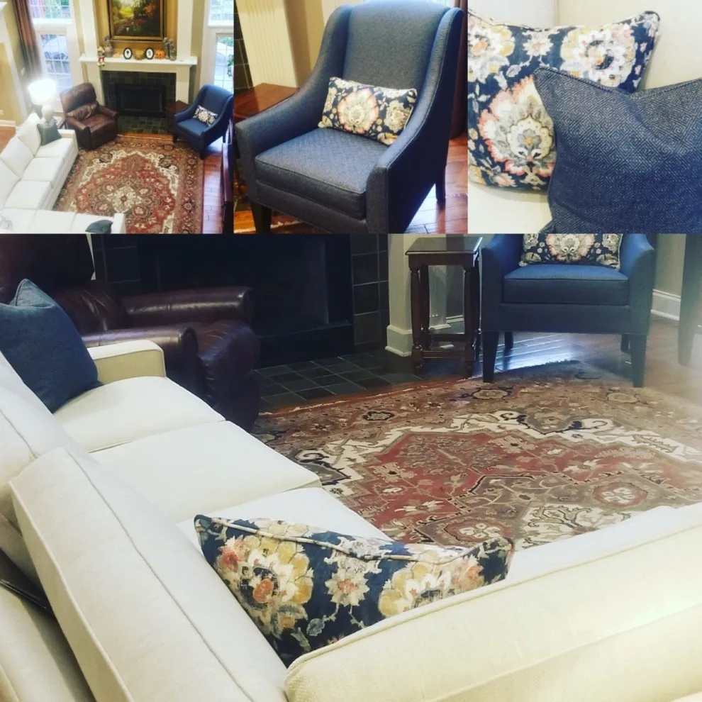 Spacious Family Lounge by Susan Knox For Ethan Allen Peoria, IL - Photo 6