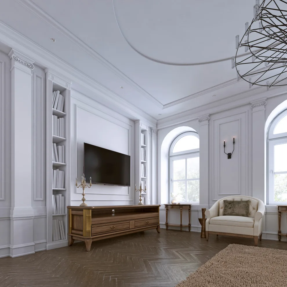 Expansive white space. Lake Butler, Windermere by Bal Bahia Interiors - Photo 2