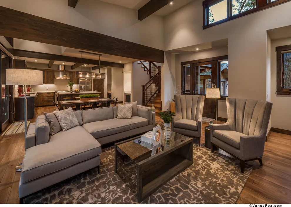 Gray's Crossing in Truckee, California by Bourgeois Interior Design - Photo 3