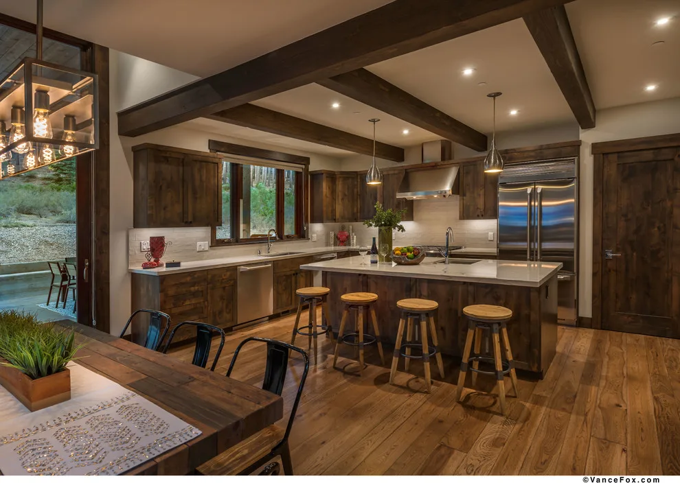 Gray's Crossing in Truckee, California by Bourgeois Interior Design - Photo 4