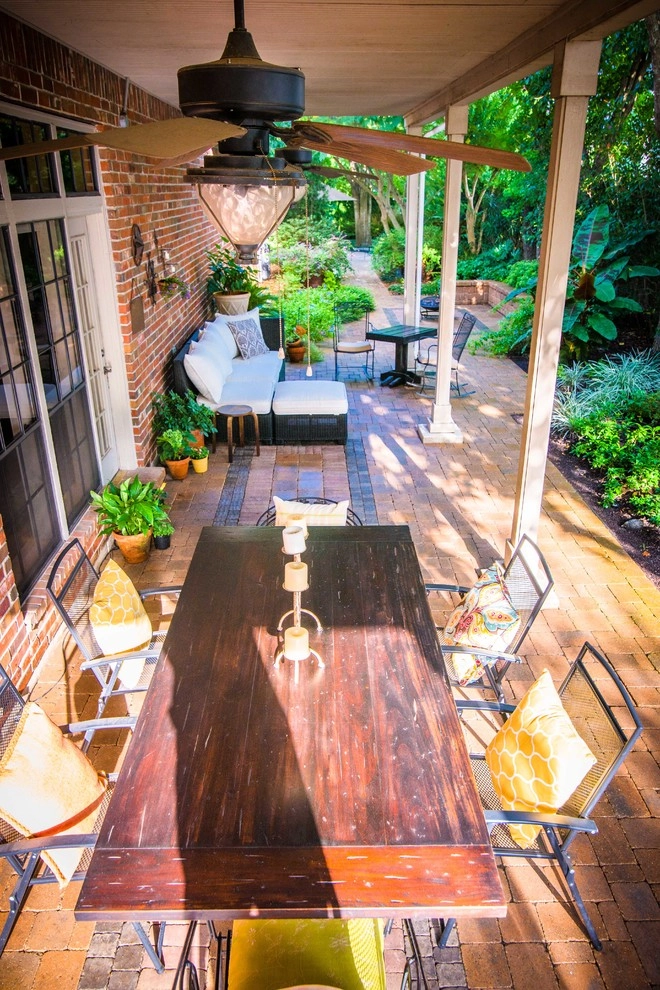 New Orleans Courtyard Inspired Backyard by Mirror Lake Designs - Photo 17