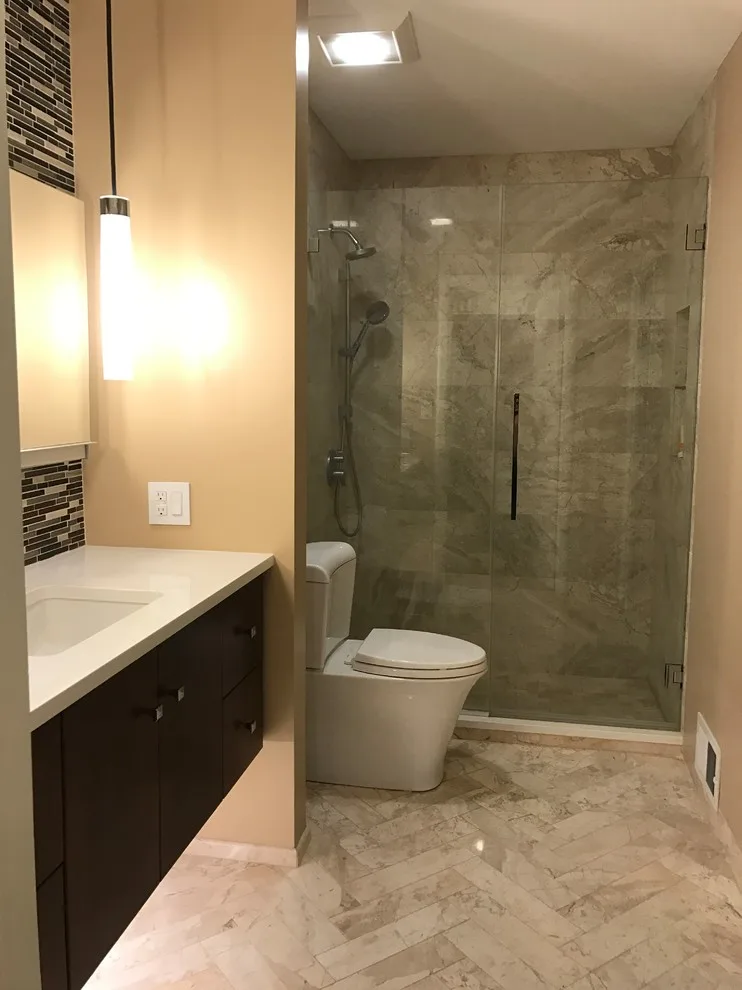 Grimmell Restroom Design by Interior Design Solutions - Photo 3