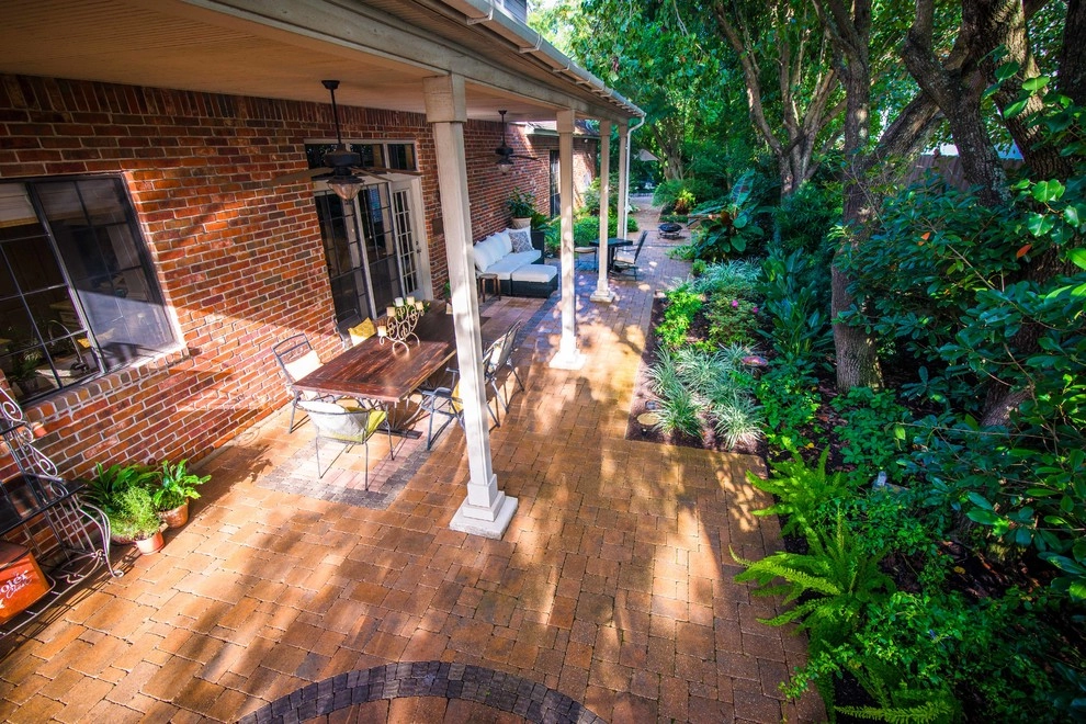 New Orleans Courtyard Inspired Backyard by Mirror Lake Designs - Photo 8