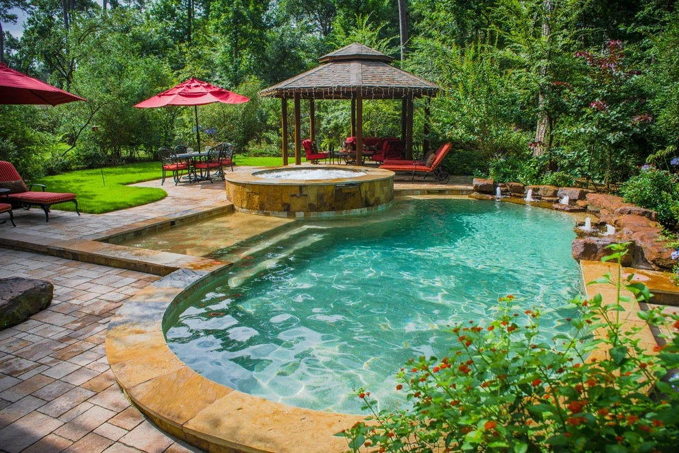 Wooded Backyard Oasis by Mirror Lake Designs - Photo 6