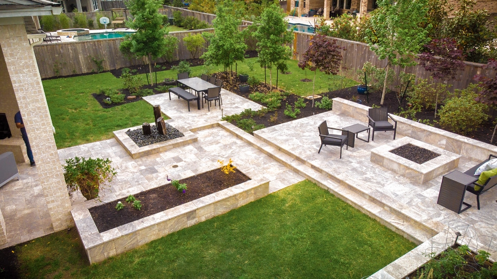 Contemporary Backyard for Entertainment by Mirror Lake Designs - Photo 10
