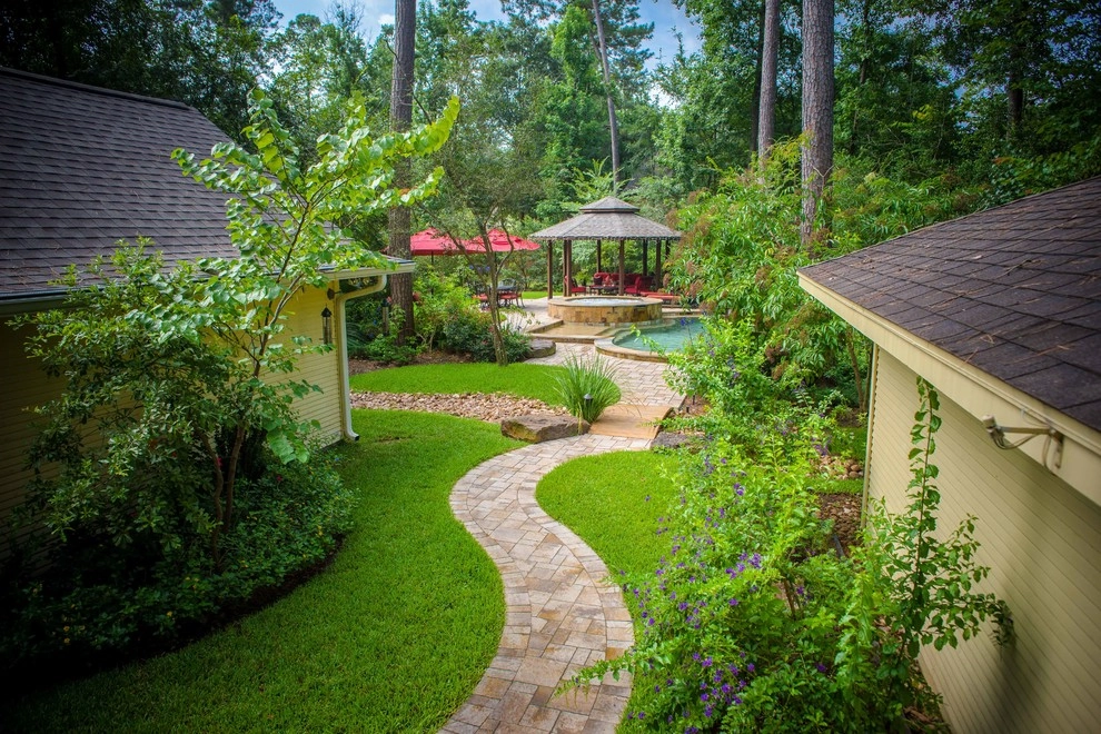 Wooded Backyard Oasis by Mirror Lake Designs - Photo 11