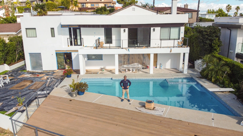 Los Angeles, CA | Pool remodel by Moda Outdoor Living - Photo 14