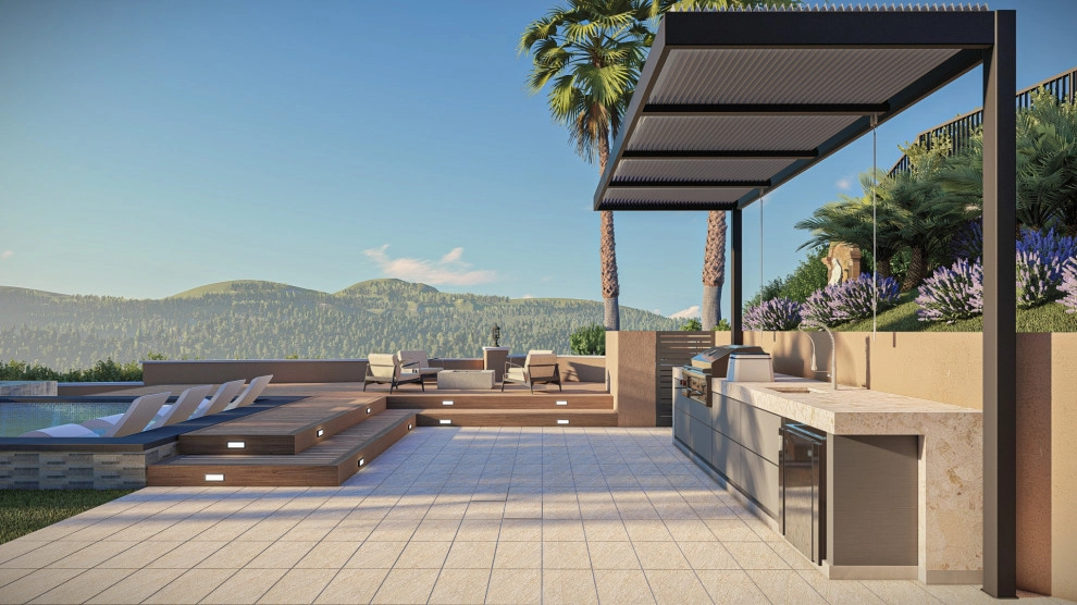 West Covina, CA | Complete Backyard Remodel Design by Moda Outdoor Living - Photo 7