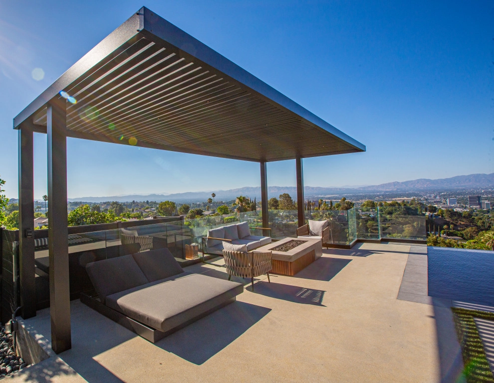 Sherman Oaks | Hillside Backyard & Pool Construction by Moda Outdoor Living - Photo 12