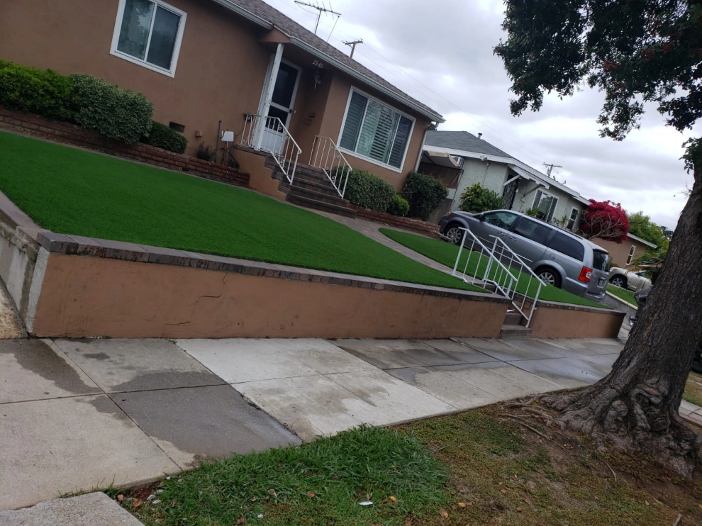 Glendale - Front Yard landscape and hardscape. by Moda Outdoor Living - Photo 3