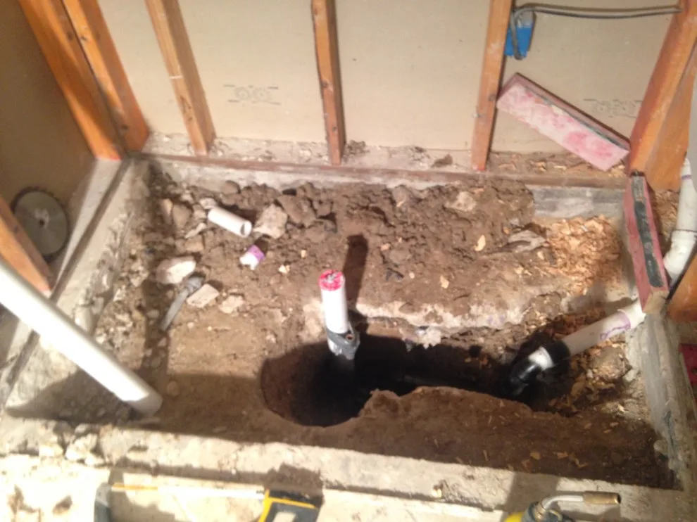 Crosby Shower Base Liner Replacement by Plumbing By JRS - Photo 7