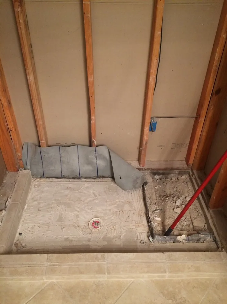 Crosby Shower Base Liner Replacement by Plumbing By JRS - Photo 21