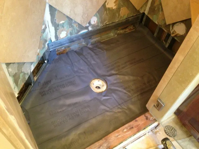 Shower Pan Leak Assessment and Replacement by Prestige Plumbing Services Inc. - Photo 3