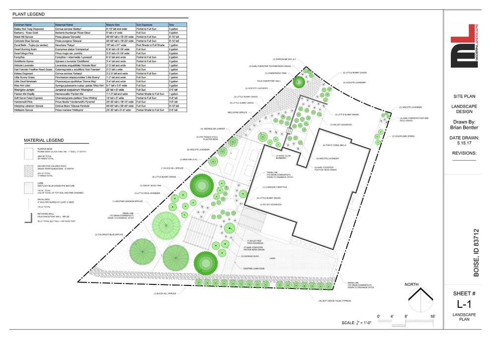 2D Landscape Designs by Modern Landscape - Photo 3