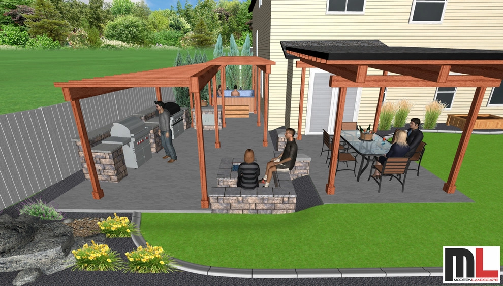 3D Renders and Walk-throughs by Modern Landscape - Photo 13