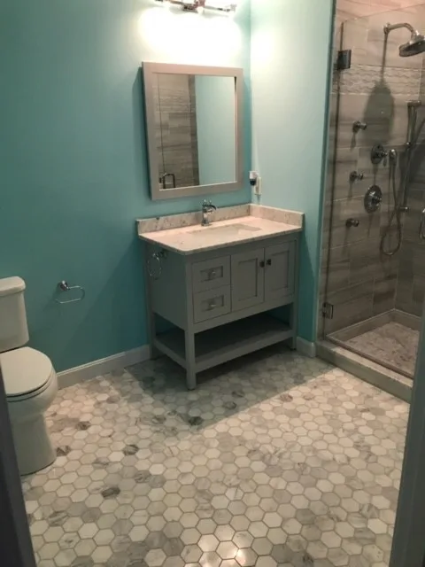 Braintree Bath Renovation by Efficiency Plumbing & Remodeling, INC - Photo 3