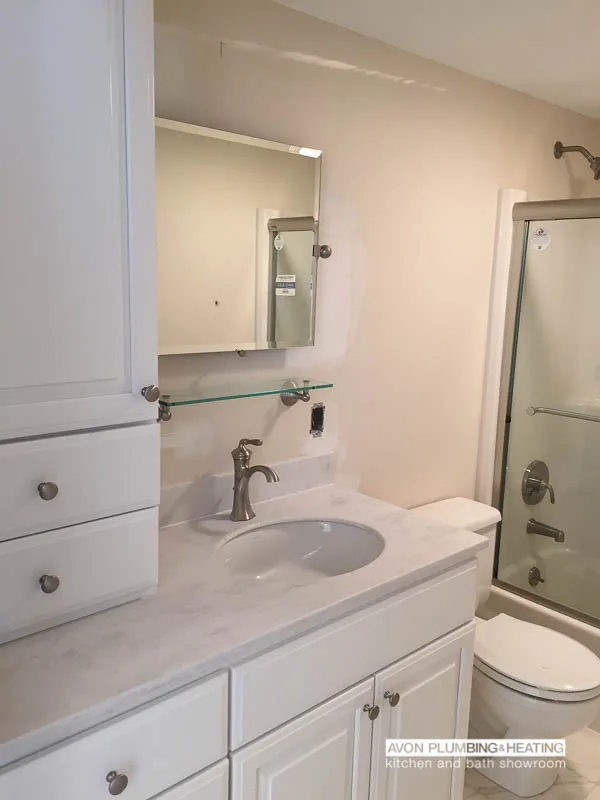 Grasso Bathroom Renovation by Avon Plumbing & Heating - Photo 2