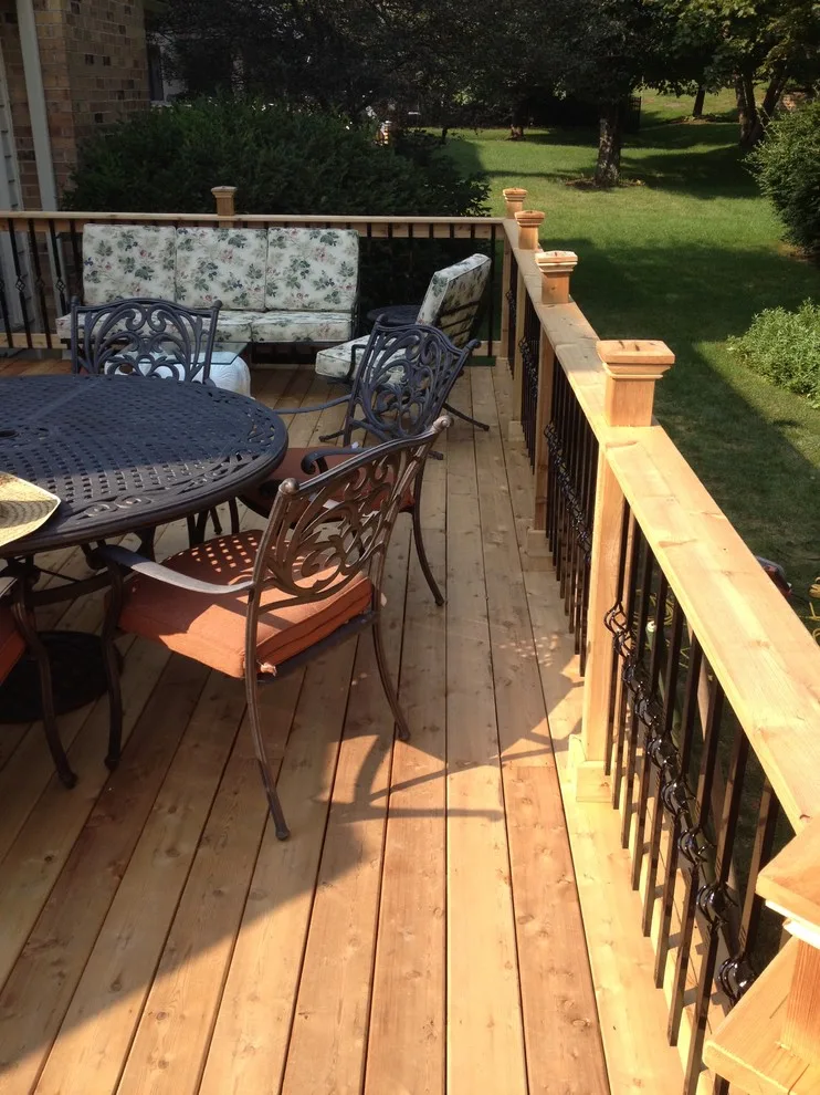 Cedar Deck in Libertyville by Countryside Plumbing Sewer And Septic - Photo 4