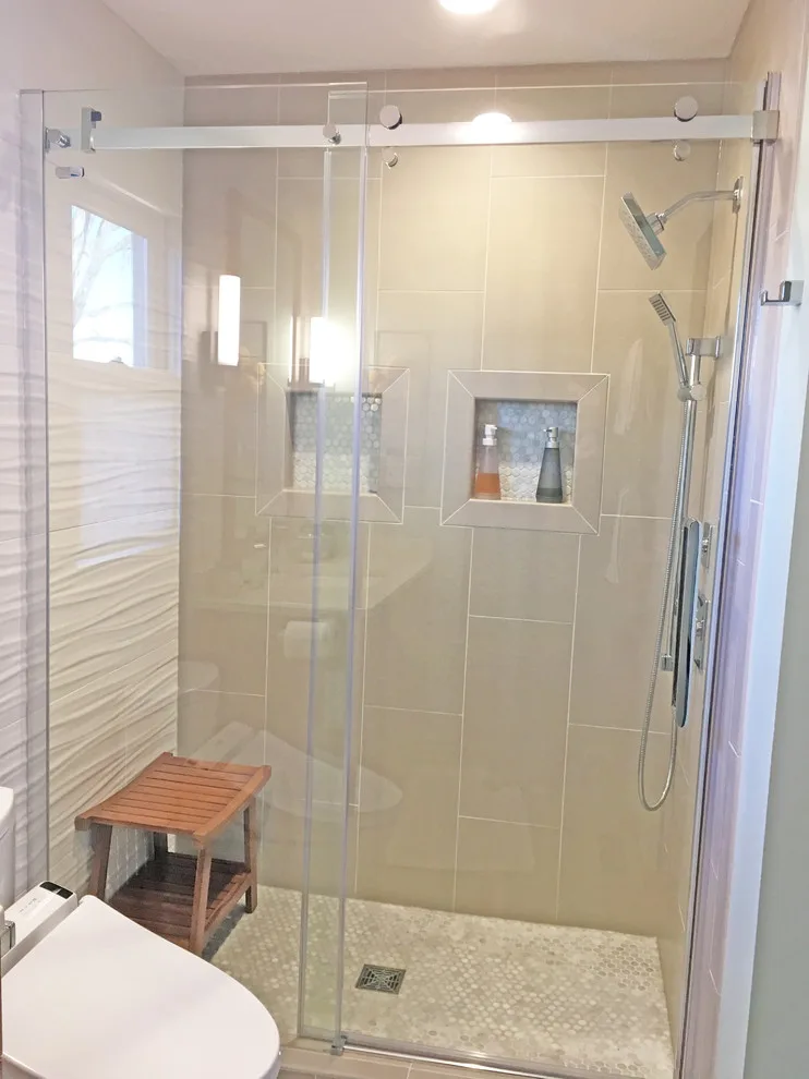Bathroom renovation on the main floor by Elsmore Plumbing LLC - Photo 3