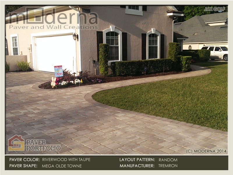 Jacksonville Area Paver Driveways by Moderna Pavers Jacksonville Florida - Photo 9