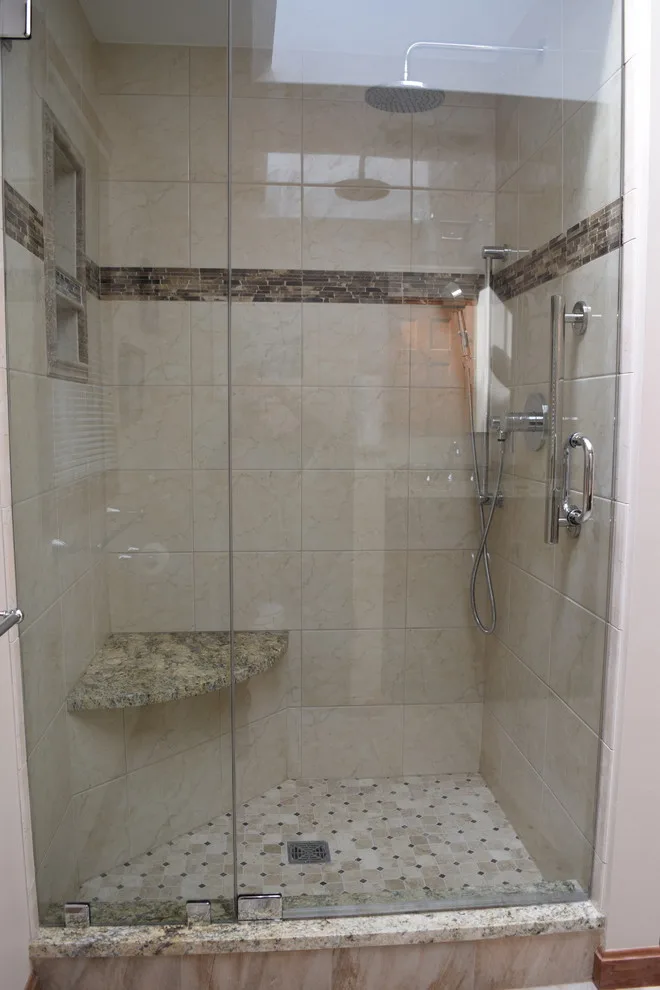 Shower Conversion from Master Bathtub in Sharon by Efficiency Plumbing & Remodeling, INC - Photo 2