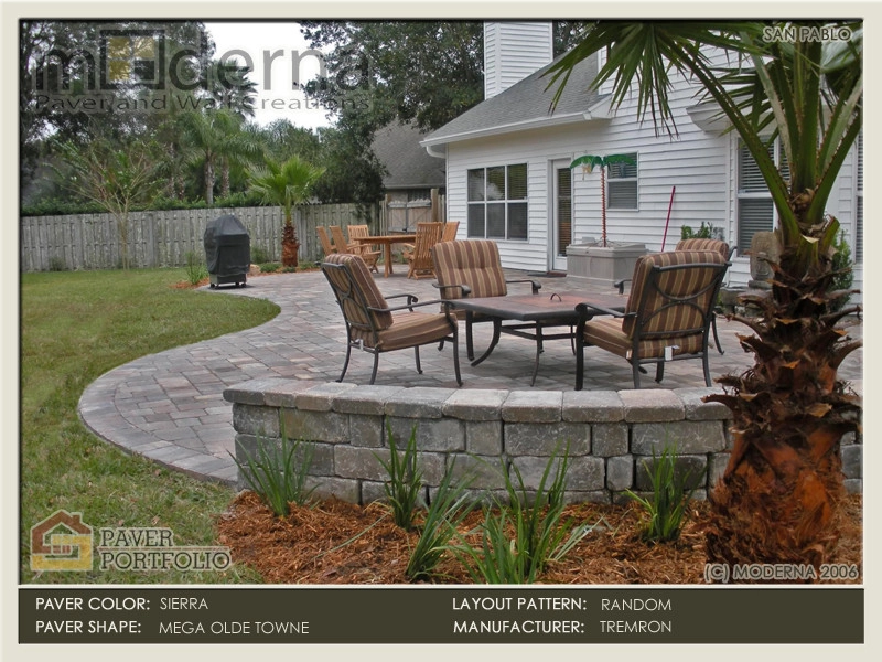 Jacksonville Area Paver Backyards by Moderna Pavers Jacksonville Florida - Photo 3