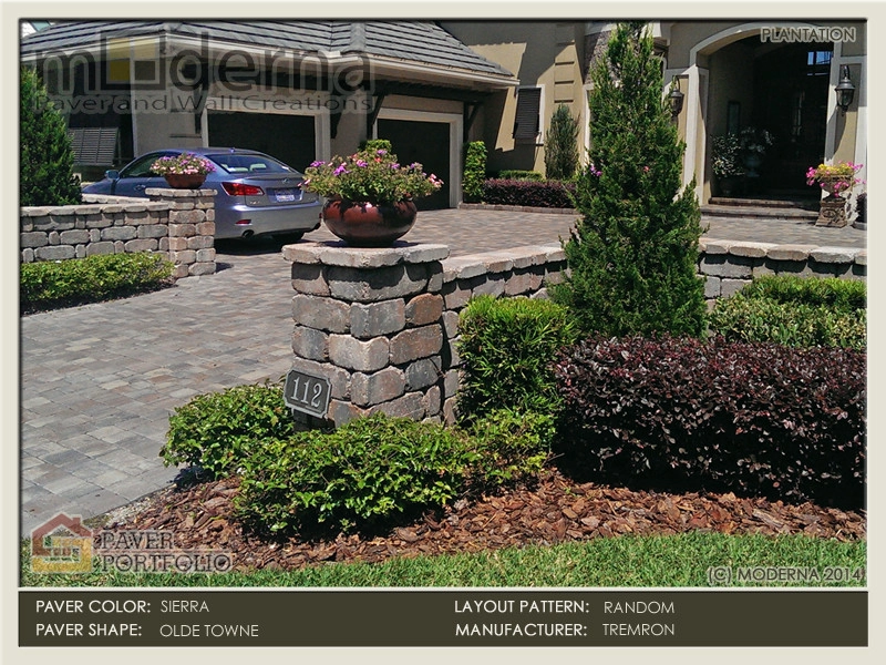 Jacksonville Area Paver Driveways by Moderna Pavers Jacksonville Florida - Photo 5