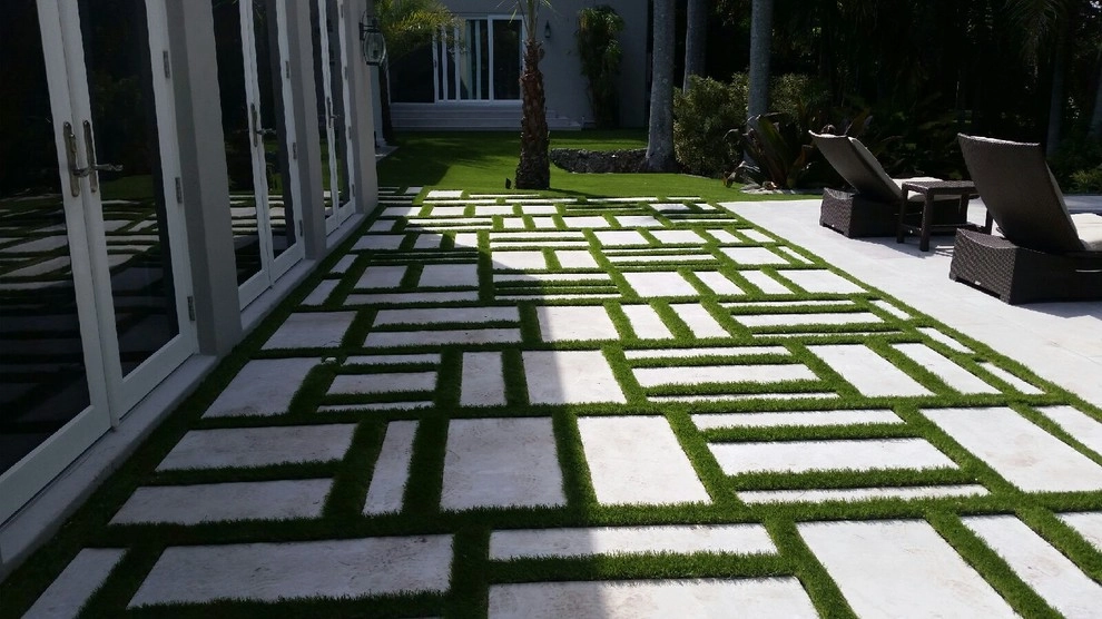 Concrete Pads by Monster Grass Artificial Turf & Ivy - Photo 17