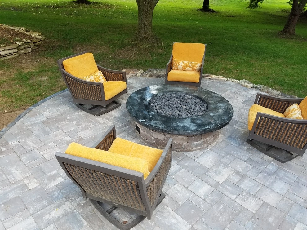 Cozy Around The Fire Pit by Monumental Lawn & Outdoor LLC - Photo 2