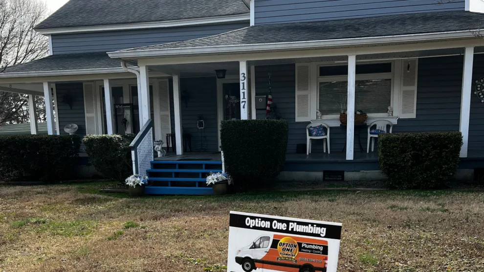 complete home repiping in Clover, SC by Option One Plumbing - Photo 2