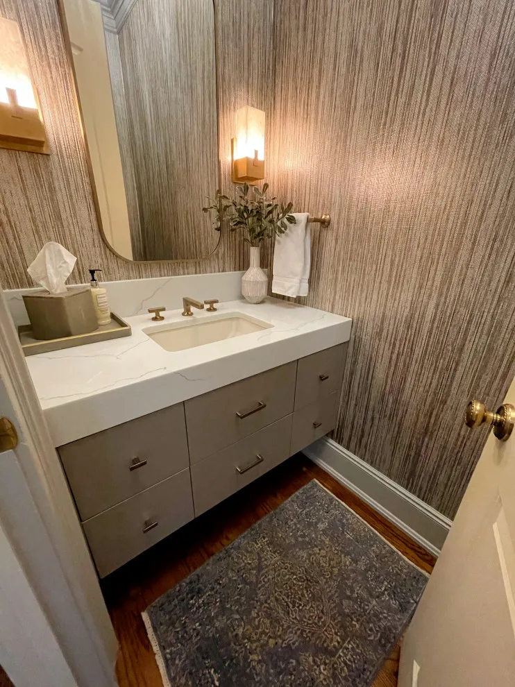 Elegant Powder Room by CK Design Group - Photo 4