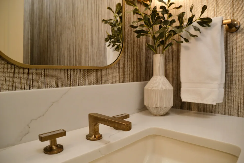 Elegant Powder Room by CK Design Group - Photo 2