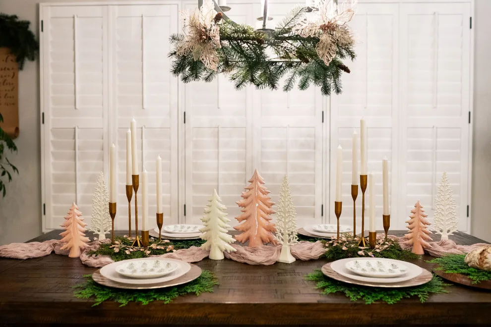 Blush Elegance Holiday Design by Spaces To Aspire - Photo 8