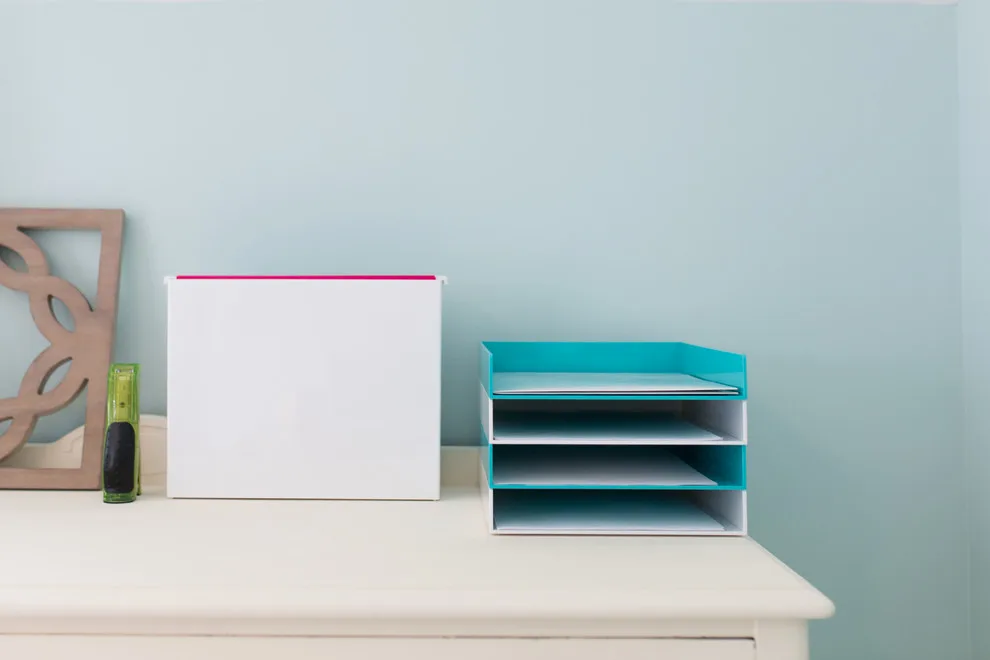 Vibrant Home Workspace by Ivory Lane Interiors - Photo 11