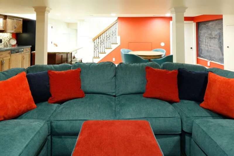 Basement Home Theater Renovation by Interior Design Concepts - Photo 3