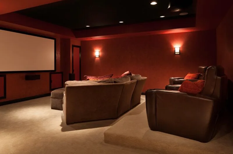 Basement Home Theater Renovation by Interior Design Concepts - Photo 6