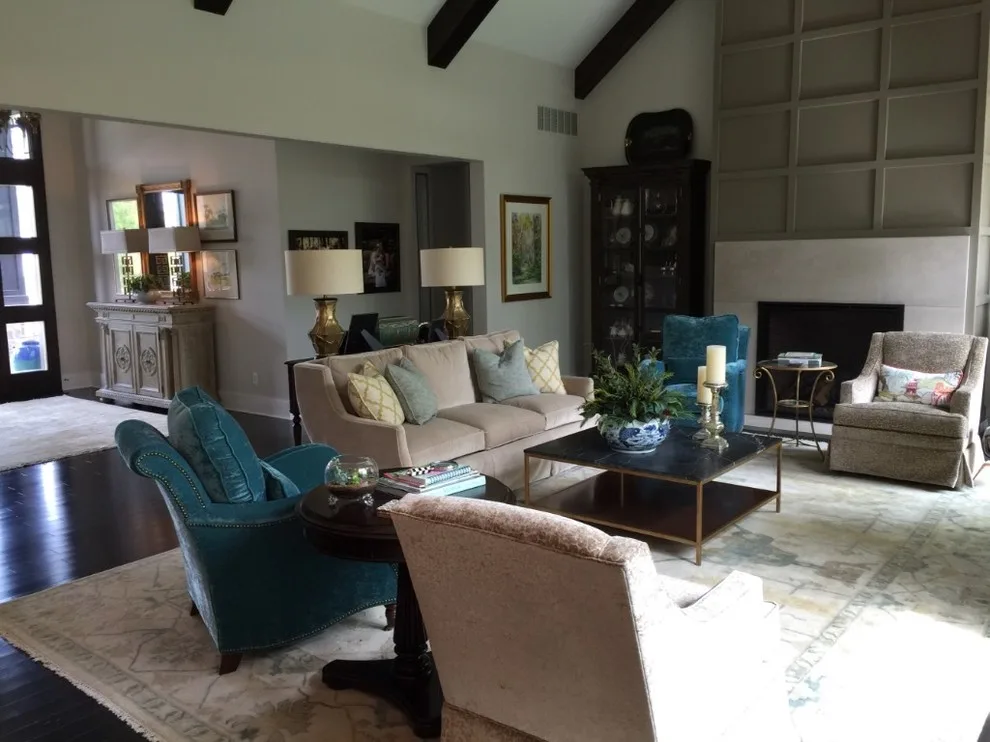 Contemporary Farm Renovation - Indianapolis, IN by Pat Miller Baker Interior Designs - Photo 2