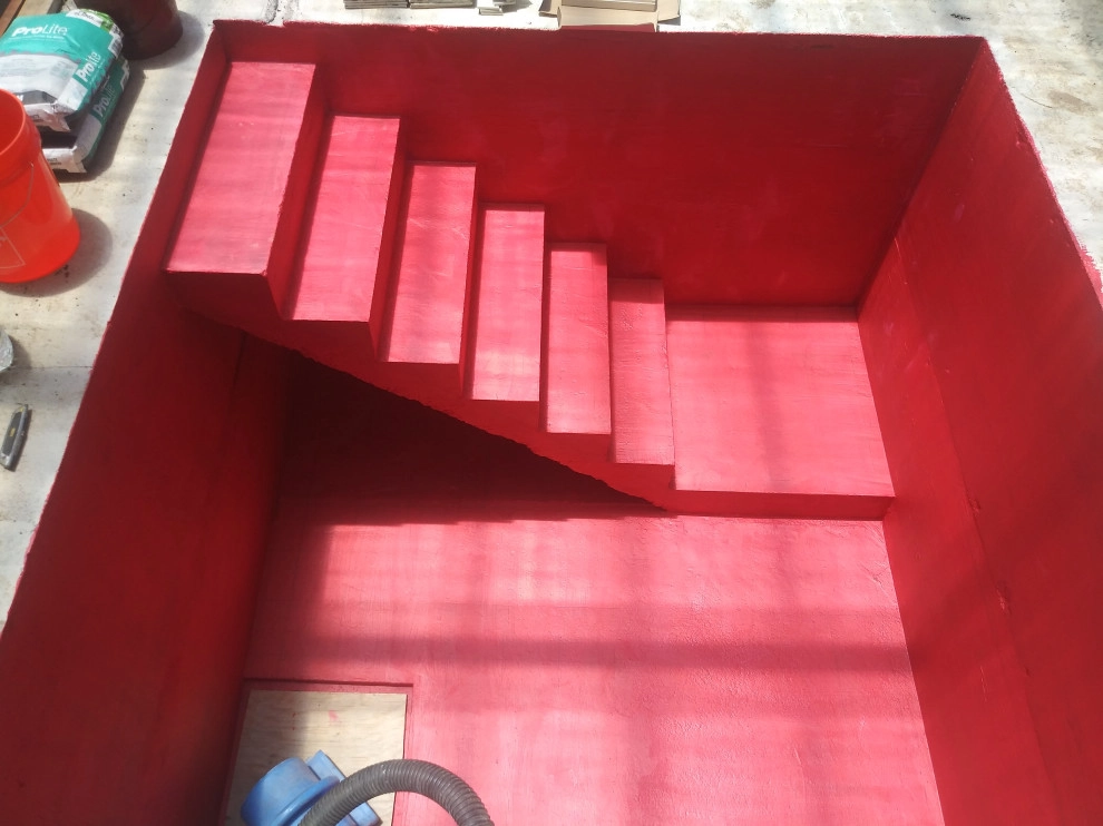 mikve/ outdoor spa design and construction by Natur Landscape Creations - Photo 6