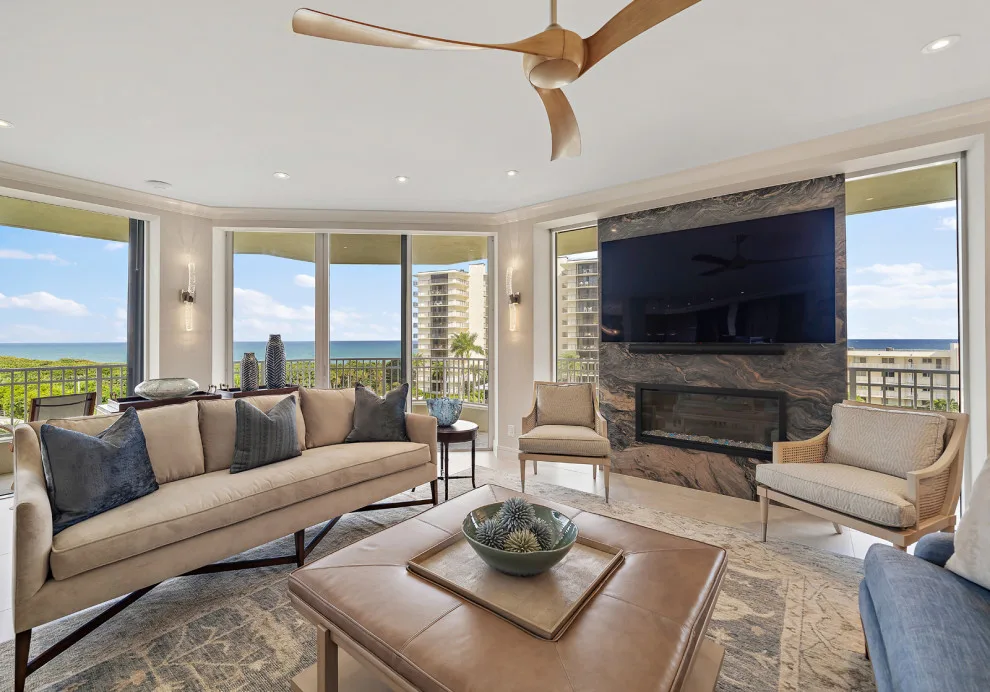 Jupiter Island Upscale Skyscraper by Denise Stringer Interior Design - Photo 7