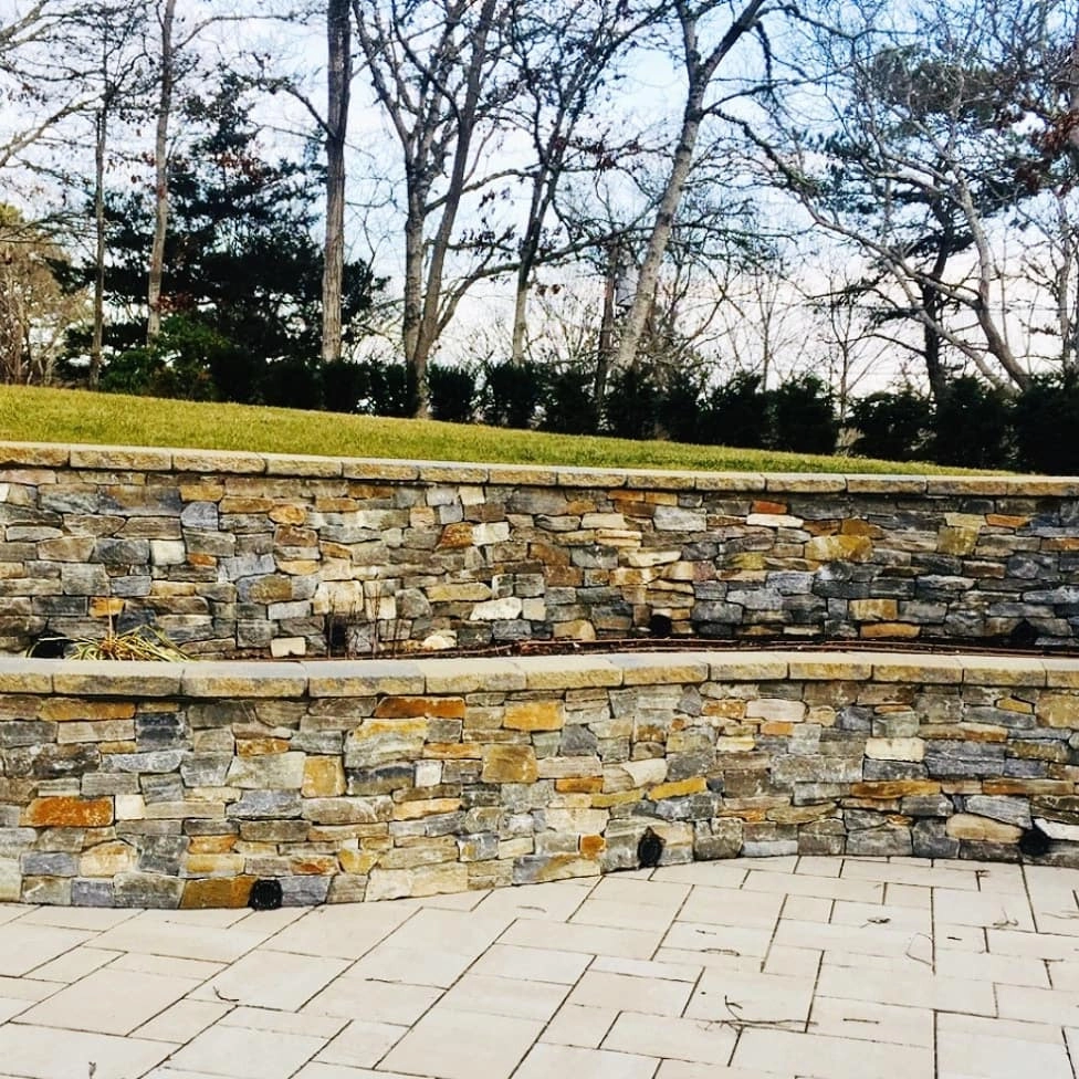 hardscape design and installation by Natur Landscape Creations - Photo 4