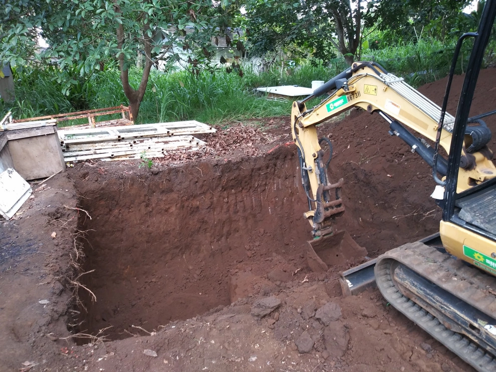 mikve/ outdoor spa design and construction by Natur Landscape Creations - Photo 4