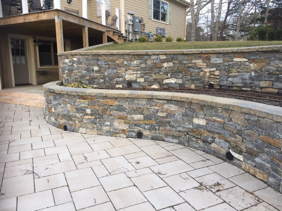 hardscape design and installation by Natur Landscape Creations - Photo 12