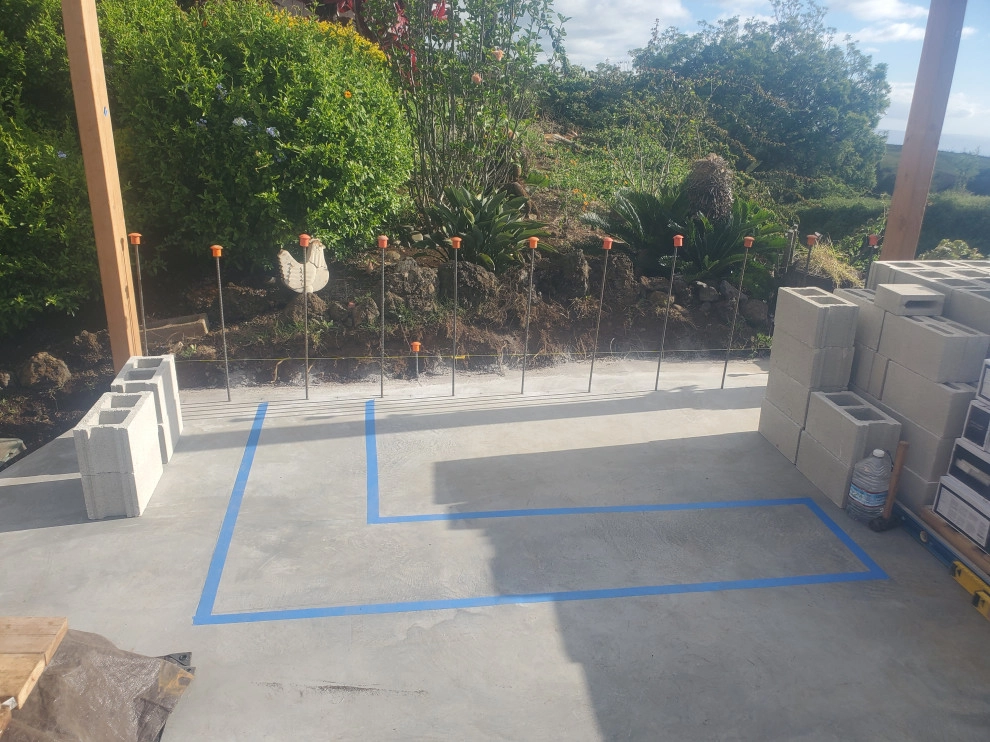 outdoor kitchen design and installation by Natur Landscape Creations - Photo 2