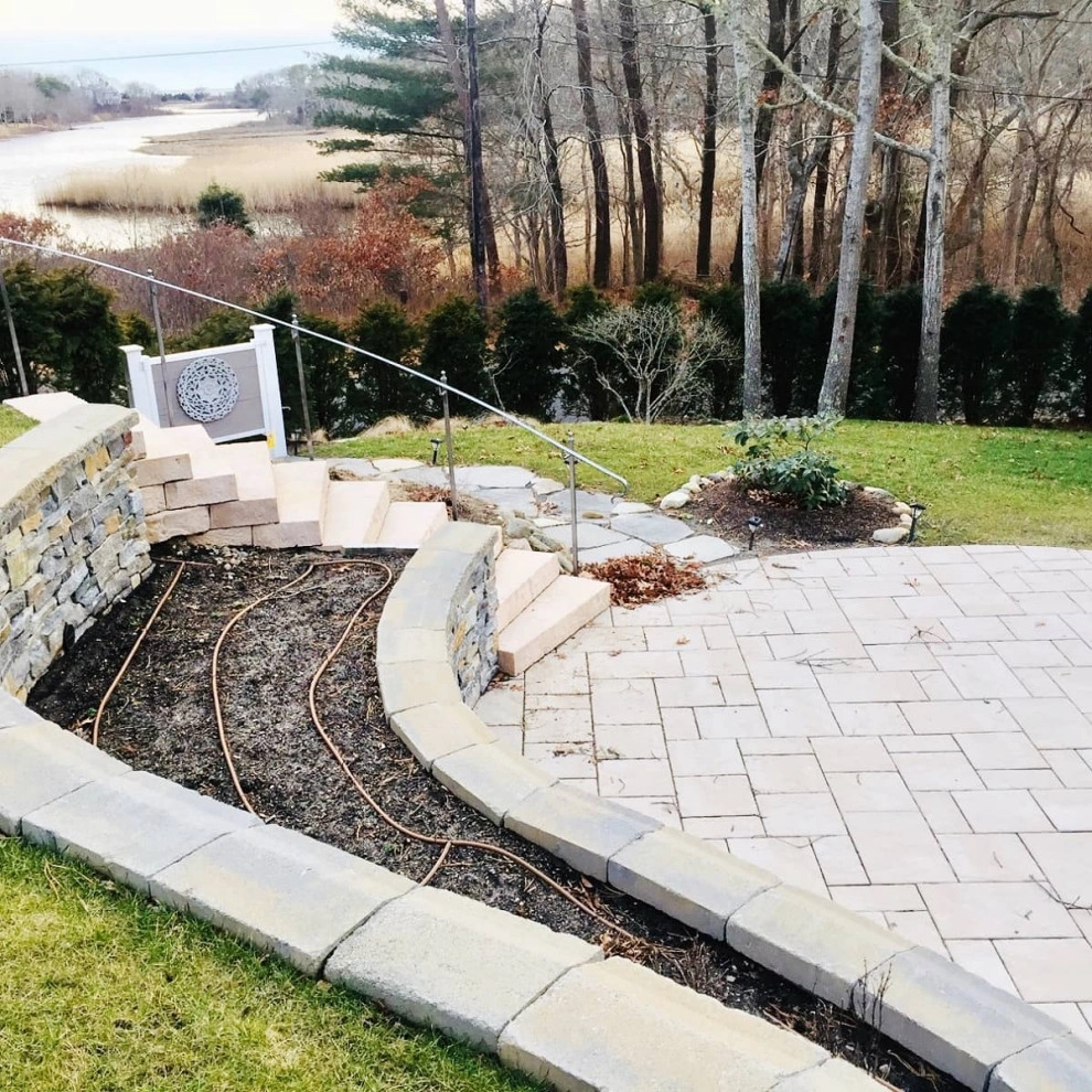 hardscape design and installation by Natur Landscape Creations - Photo 17