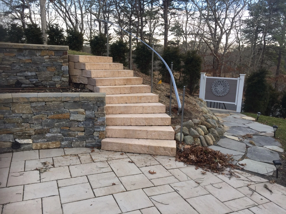 hardscape design and installation by Natur Landscape Creations - Photo 6