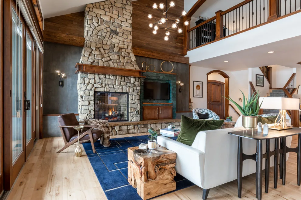 Kellie and Steve: Mountain Retreat in Midcentury Style by Meredith Parrish Design, Llc - Photo 13