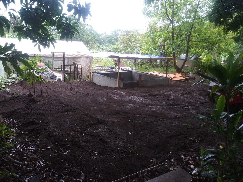 mikve/ outdoor spa design and construction by Natur Landscape Creations - Photo 31