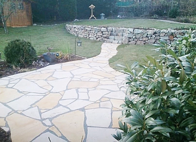 hardscape design and installation by Natur Landscape Creations - Photo 10