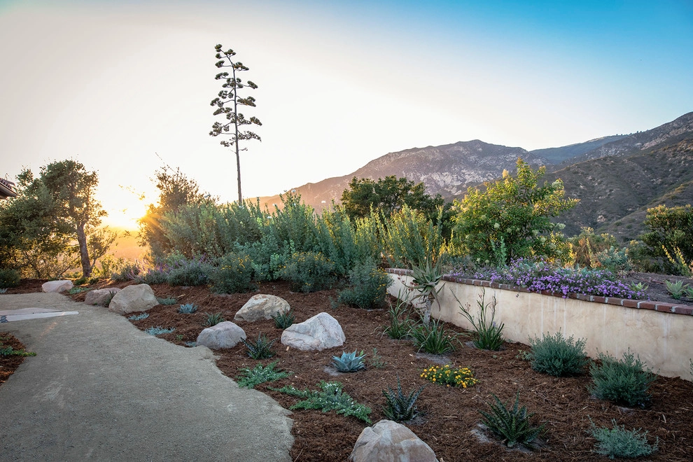 Mountaintop Landscape + Hardscape + Pool | Santa Barbara CA by Natural Concepts Landscaping Contractors - Photo 6