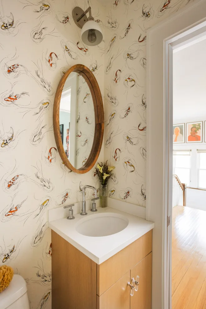 Children's Bathroom and Diverse Hallway by Parti Pris Design - Photo 2